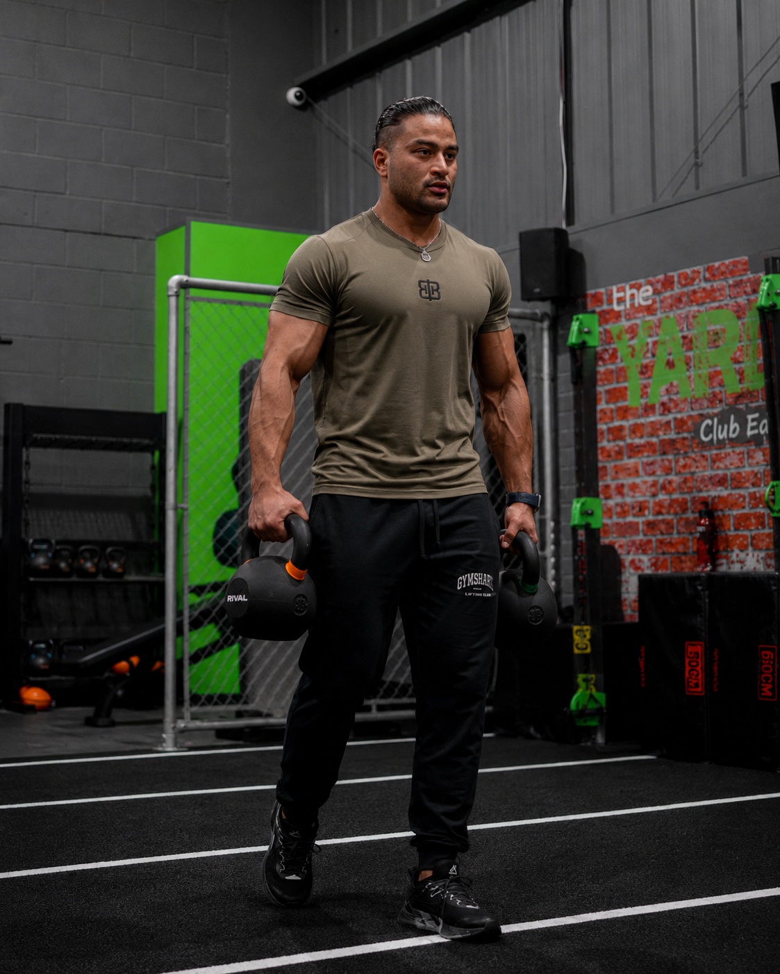 BuiltByBiplav military training T-shirt worn by Biplav